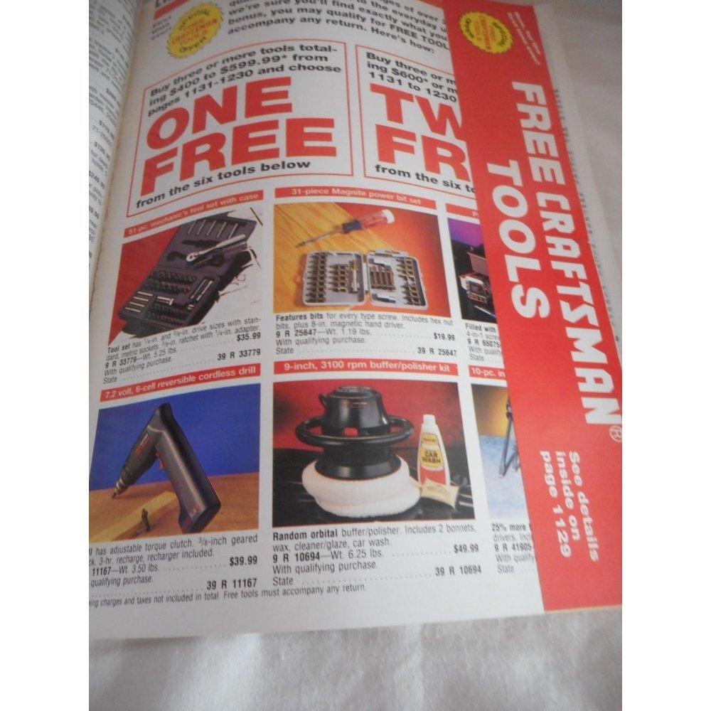 1993 Sears Spring Summer Annual Mail Order Catalog Clothes, Fashion, tools #2 - Picture 5 of 10